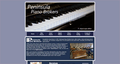 Desktop Screenshot of peninsulapiano.com